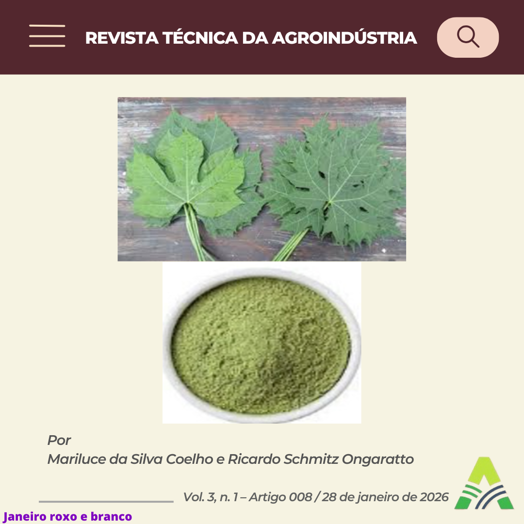 FARINHA DE CHAYA (Cnidoscolus aconitifolius): POTENCIAL NUTRICIONAL E TECNOLÓGICO EM ALIMENTOS FUNCIONAIS